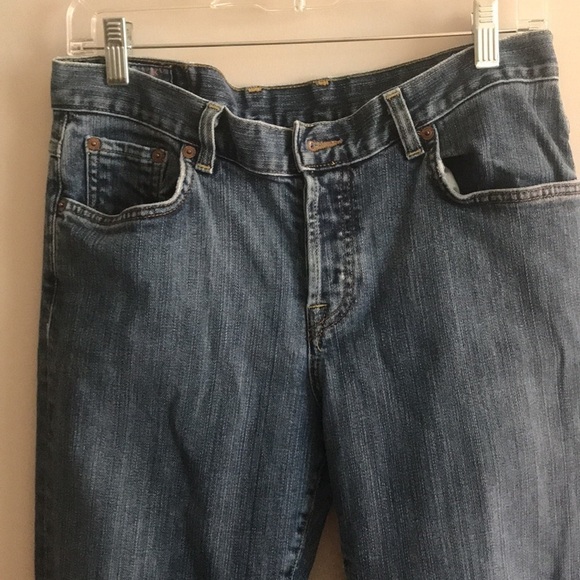 LUCKY Brand Gene Montesano Easy Rider Bootcut button up Jeans Women's Size 8 - Picture 5 of 12